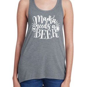 Ladies Triblend Racerback Tank Top - Small